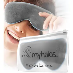 Dry eye heating eye mask - steam hot compress eye - removal of wheat and chalazion therapy - heating and heating pad hot compress - moist heat eye mask for treating blepharitis Portable Ice Cleats Winter Sports
