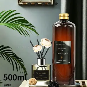 500ML Hilton Diffuser Scented Essential Oil Home Perfume Hotel Aromatherapy Machine, Liquid Diffuser, Spray Bottle, Car Air Freshener
