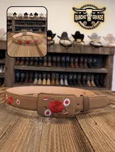 Cinto Vaquero para Dama / Womens Western Cowgirl Belt
