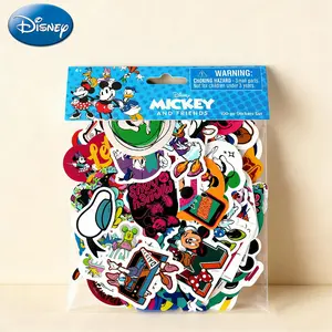 100PCS Disney Officially Licensed Mickey Mouse Stickers Cartoon Anime Waterproof Vinyl Decals for Laptop Water Bottle Phone Skateboard DIY Gift