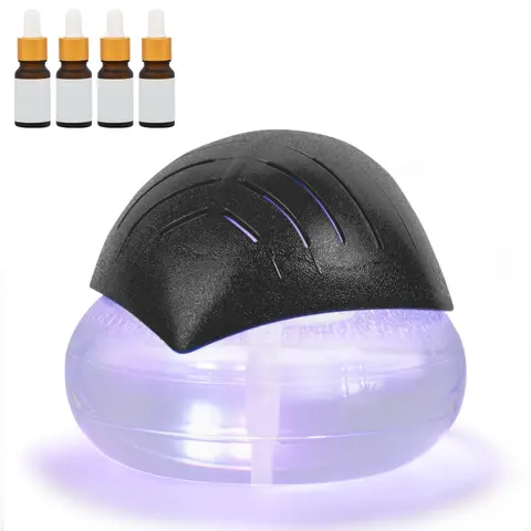 Twister Black， Water-Based Humidifier & Essential Oil Diffuser， (Original Authentic) | Home Water-Based Air Humidifier， with LED Night Light， Aromatherapy Diffuser for Smoke & Pet Odor Removal