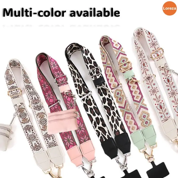 [20cm Extended] Anti-loss for Phone with Wallet Crossbody, Clip and Go Strap Crossbody With Zipper Pouch Wallet, Adjustable Phone Crossbody with Remov