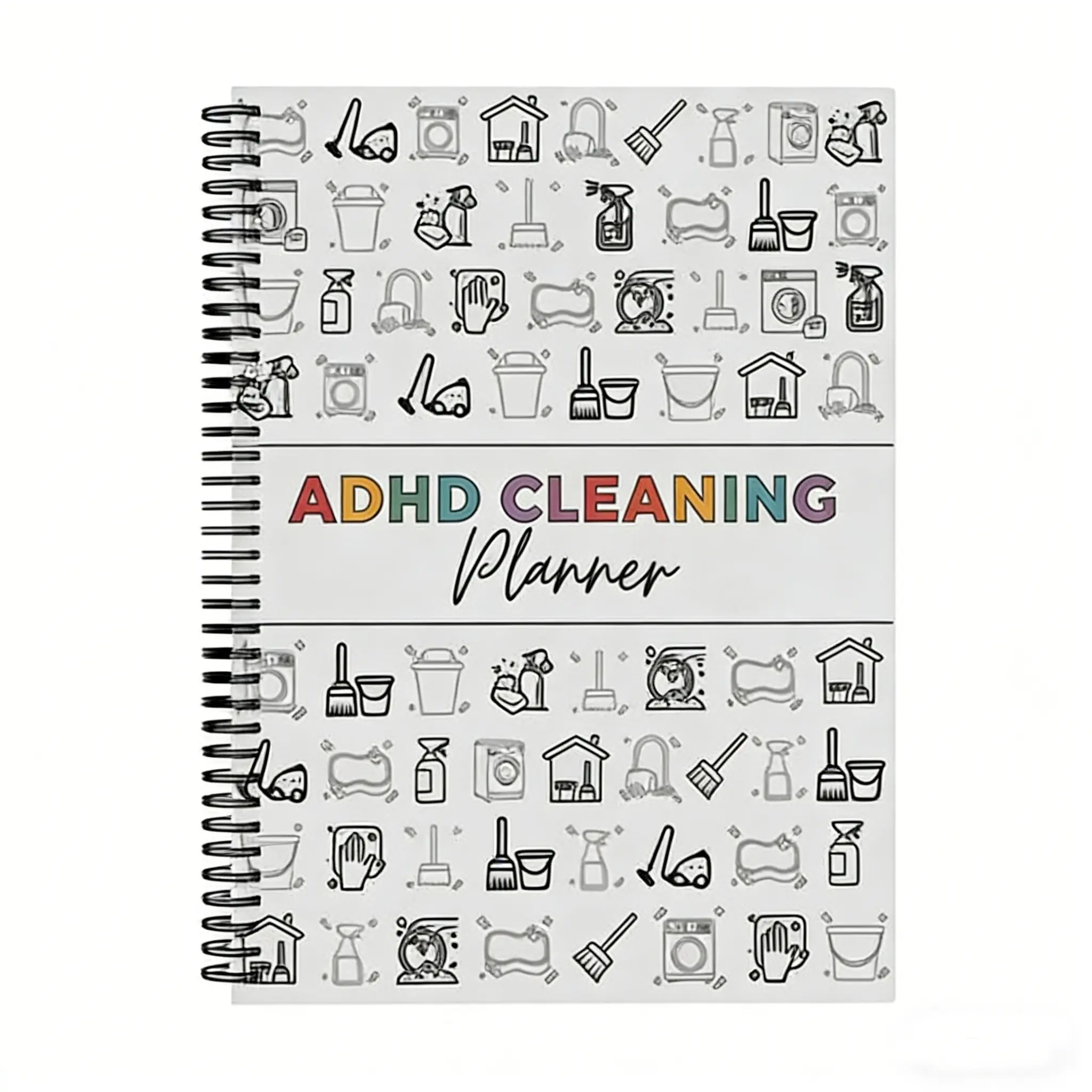 A5 Cleaning Schedule, Household Cleaning Plan, Weekly, Monthly, and Annual Cleaning Checklist, Decluttering, Household Chores List, Household Cleaning Planner