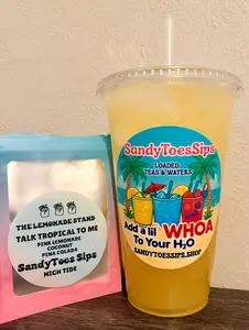 TALK TROPICAL TO ME  Loaded Tea or Loaded Water Sugar Free Gluten Free