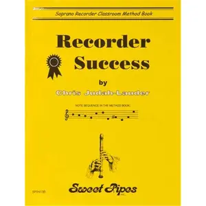 212 MAIN Rhythm Band Instruments Recorder Success Book - Educational Schooling Textbook for Recorder Learning
