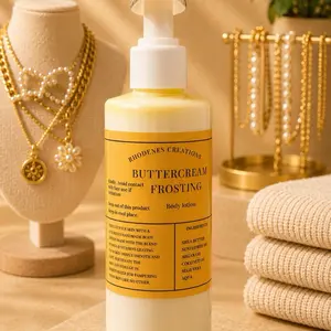 Buttercream Frosting Scented Body Lotion, Hydrating Moisturizer for Daily Skin Care
