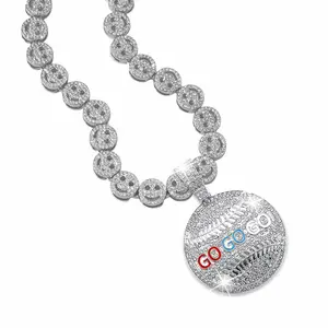 Energetic GO GO GO Pedant with Cute Smiley Face Necklace Gold Zircon Preppy Neckalce 18K Gold and 925 Sterling Smiley Choker Chain Inspirational GO GO GO Necklace Jewelry Gift Ideal Jewelry for Men Women Daily Wear