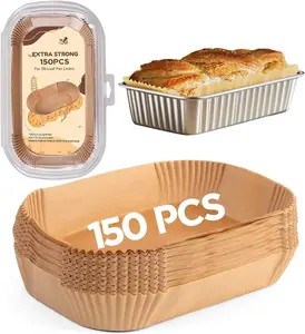 Loaf Pan Liners, Loaf Pan Liners for Baking Bread 9x5, Bread Pan  Liners, 150 count Bread Pan Liners for Baking