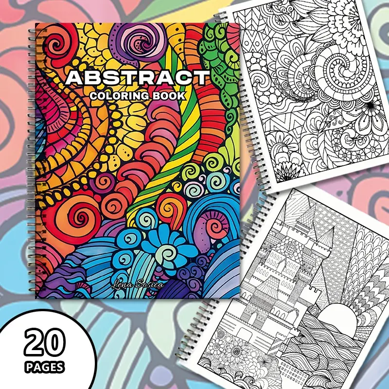 Innovative Upgrade Adult Coloring Book, Thick Paper Anti-Transparency, Professional Shadow Art Drawing, Halloween Christmas Gift, Stress Relief Birthday Present