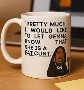 [Sale Up To 50%off] Funny NY Tiffany Pollard Iconic Moment on Big Brother Coffee Mug | I Would Like to Let Gemma Know Quote Mug | Tiffany Pollard Merch | HBIC Mug | Secret Santa Gifts | Meme Mug