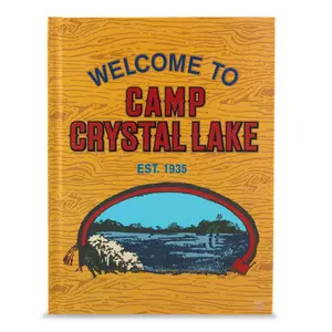 Friday The 13th "Welcome To Camp Crystal Lake" Hardcover Journal Notebook