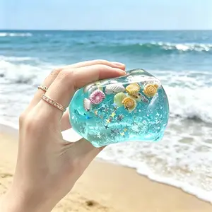 New 3D Stress Relief Toy, Stress Relief Fidgets, Ocean Series Decoration, Infinite Squeeze Magic Cube, Fun Gift for Christmas, Party, Birthday, School Awards