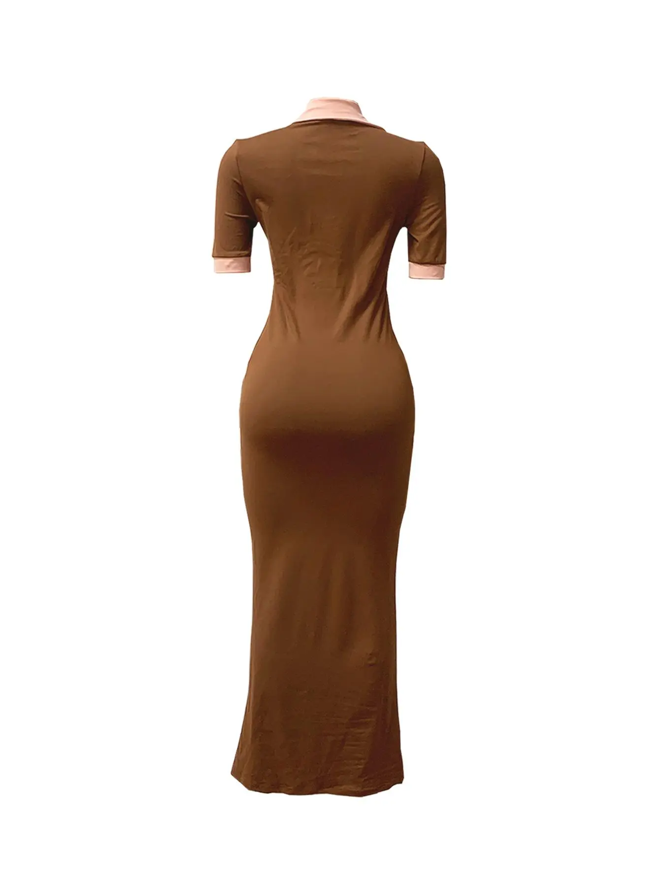 Women's Colorblock Polo Collar Dress, Vintage Chic Fitted Short Sleeve Dress for Summer, Women's Clothing for Daily Wear, Summer Casual Fashionable Dress - TikTok Shop Women's Colorblock Polo Collar Dress, Vintage Chic Fitted Short Sleeve Dress for Summer, Women's Clothing for Daily Wear, Summer Casual Fashionable Dress - TikTok Shop