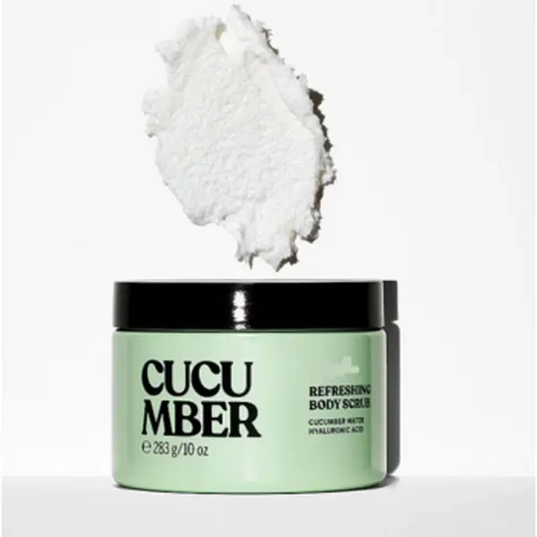 Body Scrub Exfoliating Moisturize Spa Rich Glowing 10oz 283g | Cucumber | Coconut | Vanilla | Honey | Berry | Lavender
