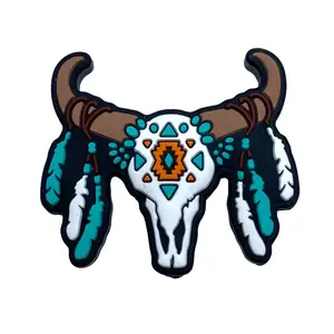 Cow Dream Catcher Focal Beads | Western Theme Farm Turquoise Craft DIY Beading