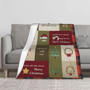 Gingerbread Man Cookies Blanket Boho Christmas Home Decor Neutral Gingerbread Holiday Hot Cocoa Decor Christmas Gift Ideas for Family Friend