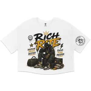 Rich Rite Jersey Cropped T-Shirt