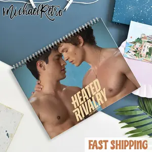 Heated Rivalry 2026 Calendar, Spicy Romance Photo Calendar, Male Aesthetic Wall Calendar, LGBTQ+ Lovers Art Calendar