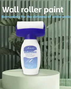 New Large Roller Water-Based Colorful Interior Wall Refinishing Paint, White Latex Paint for Home Wall Renovation