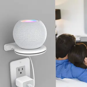 1pc For HomePod Mini Wall Mount Smart Speaker Wall Storage Bracket Base