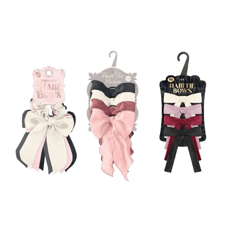Hair Bow Scrunchies