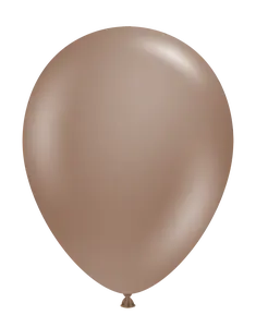 11" TUFTEX Cocoa Brown Balloons 100ct Bag #10042
