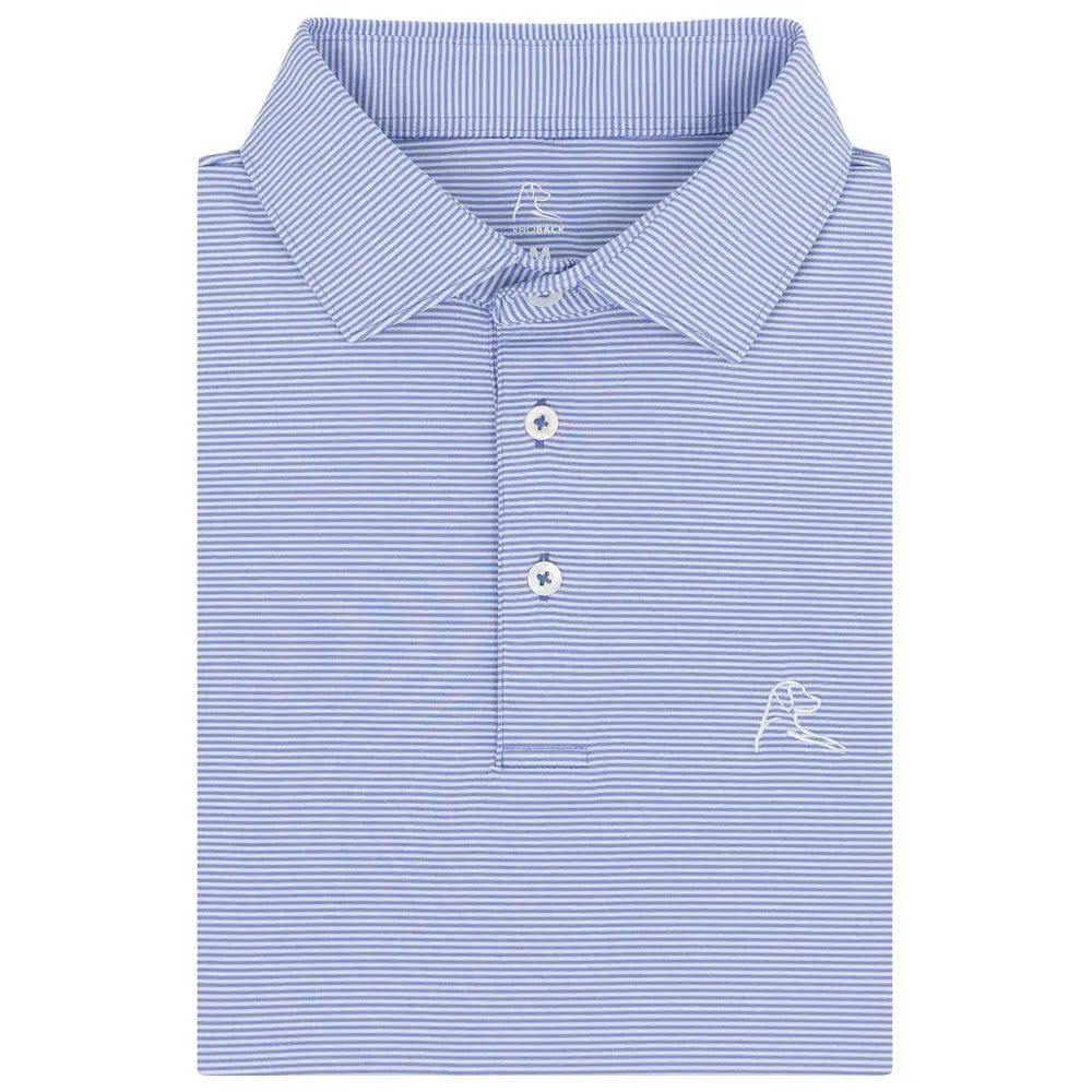 The Crispy Stripe Men Performance Polo Breathable Mesh Fabric Classic Loose Fit Pullover Short Sleeve Stylish Striped Menswear Golf Soccer Casual Summer Top S-5XL "
