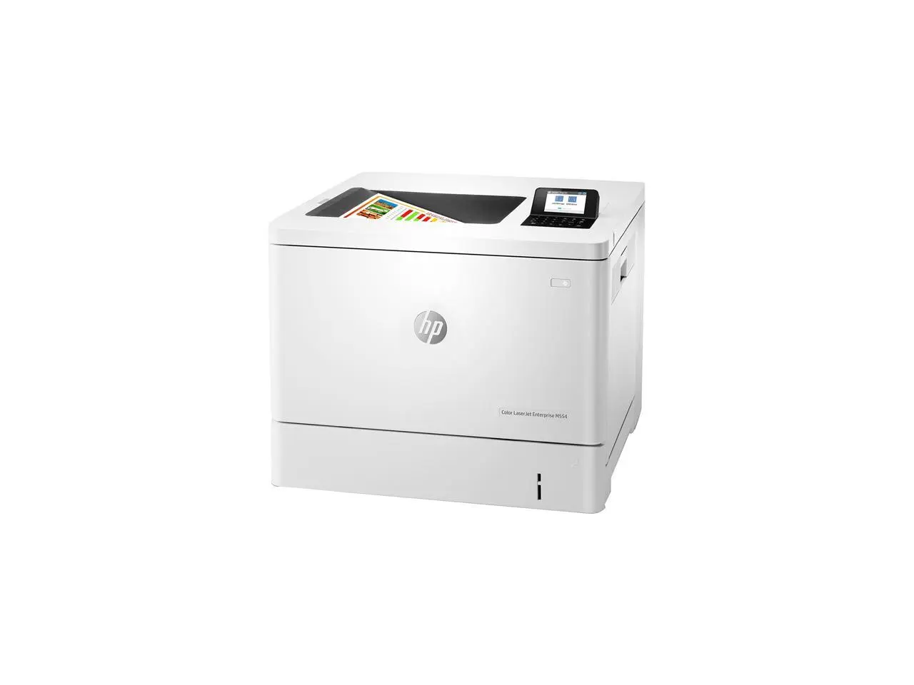 HP LaserJet Enterprise SFP M554dn Workgroup Letter: Up to 35 ppm Black  A4: Up to 33 ppm Black Print speed (Landscape, A5): Up to 55 ppm Black Color (best): HP ImageREt 3600; Color (normal): Up to 600 x 600 dpi; Color (fine lines): Up to 12