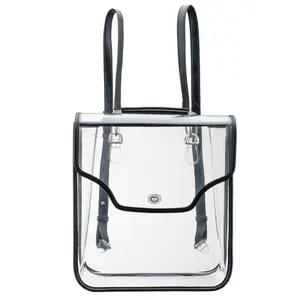 Clear Backpack - Compact Design, Ideal for Everyday Use, Lightweight and Durable Material