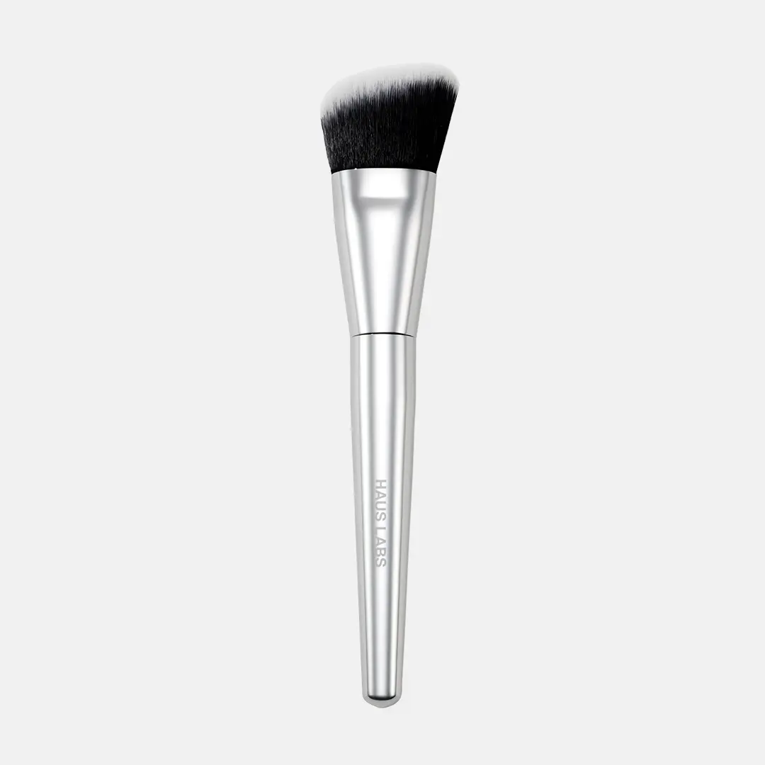 HAUS LABS Foundation Brush | Soft Buildable Buffing & Blending Brush HAUS LABS Foundation Brush | Soft Buildable Buffing & Blending Brush