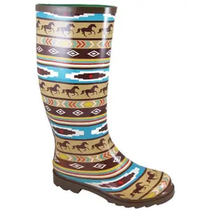 Smoky Mountain NAVAJO PRINT RUBBER RAIN BOOTS Smoky Mountain NAVAJO PRINT RUBBER RAIN BOOTS