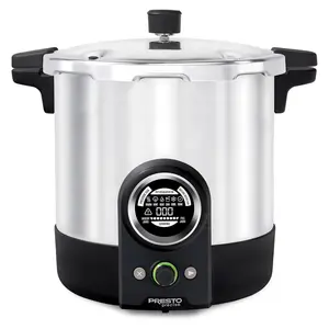 Presto 23 Quart Digital Pressure and Water Boiling Canner, LED Digital Display