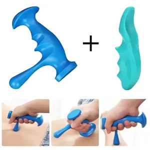 Manual Trigger Point Massage Tool and Thumb Saver For Full Body Deep Tissue Massage Stress Relief