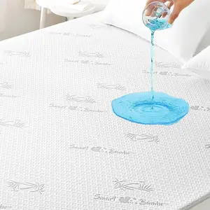 Queen Waterproof Mattress Protector, Breathable & Noiseless Cover with 8-21 Deep Pocket, 60 x 80 Inch