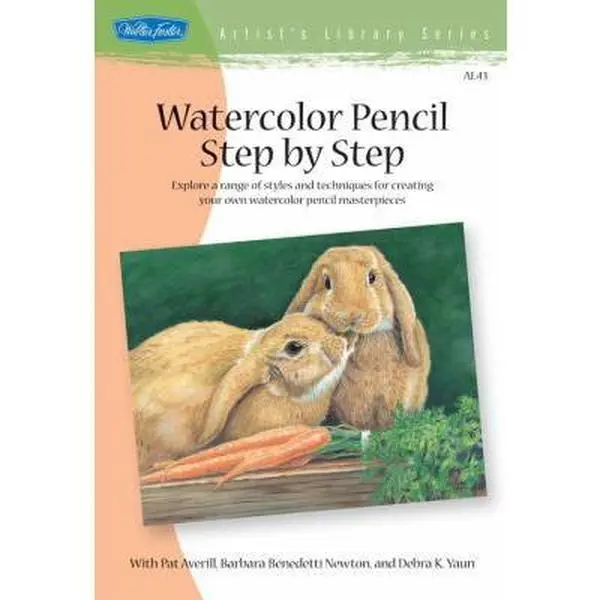 USED Book - Watercolor Pencil Step by Step: Explore a range of styles and techniques for creating your own watercolor pencil masterpieces (Artist's Library) by Pat Averill (Paperback) - english