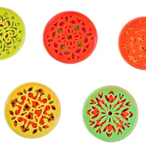 Rangoli Stencil 4 inches pack of 4