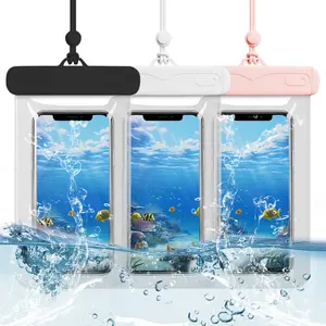Waterproof Phone Case, 1 Count Waterproof Phone Bag, Floating Phone Case for Swimming, Drifting & Diving, Phone Accessories for iPhone & Android