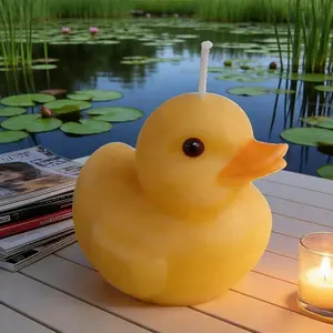 Resin Mold - 1 Piece Duck Resin Casting Mold, Candle Mold, Classic Round Body and Cute Facial Features Design, Perfect for Home Decorations, Bath Time Decorations, Holiday Gifts