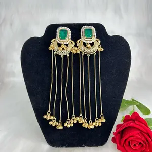 Desi Elegant Kashmiri Ghungroo Trending Earrings for Festive Wear