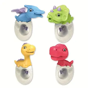 Cartoon Children's Dinosaur Water Gun (4-pack), Water Fight Play Toy, Boys and Girls Summer Beach Water Splashing Water Gun
