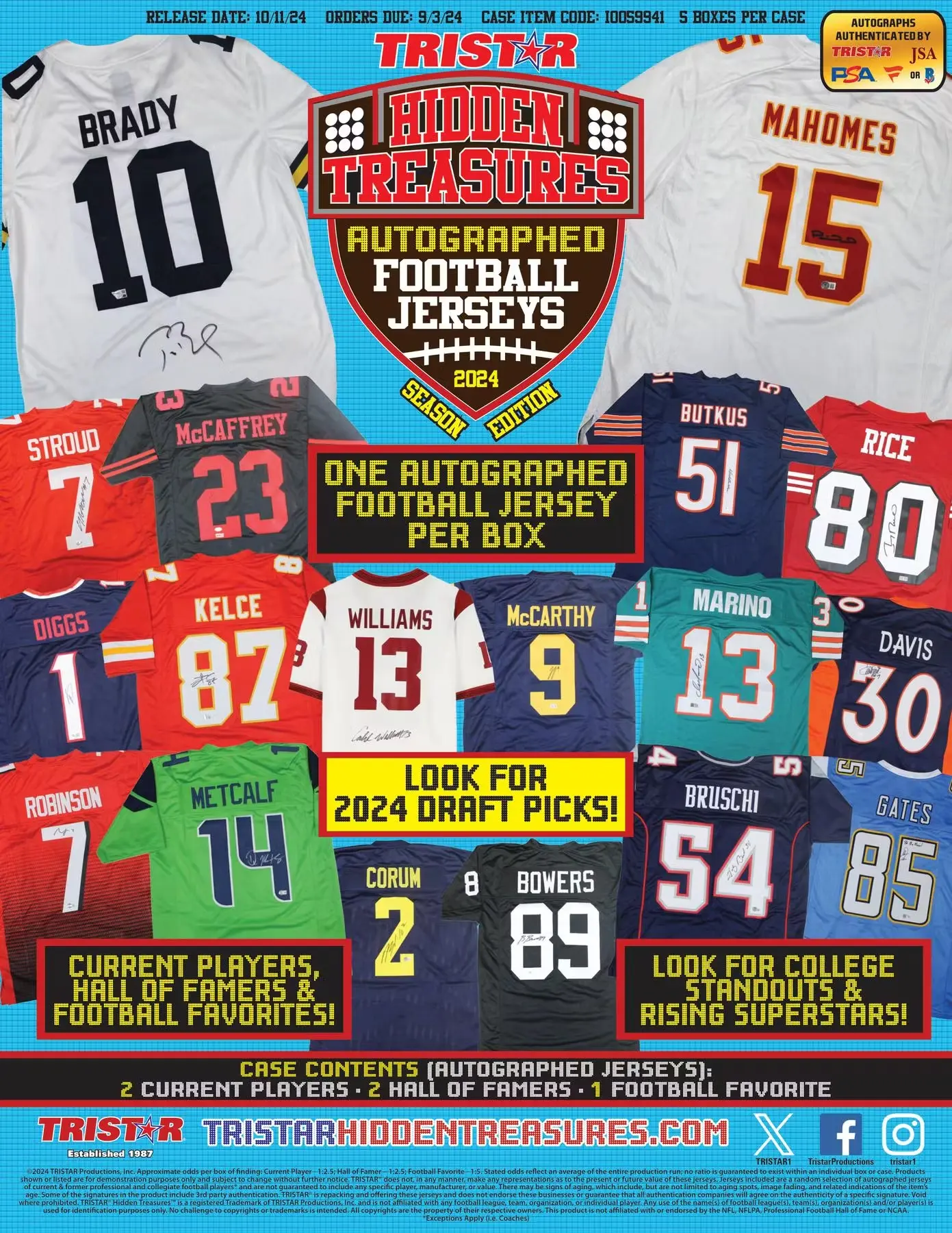 Autographed Football Jerseys Season Edition Hobby Box