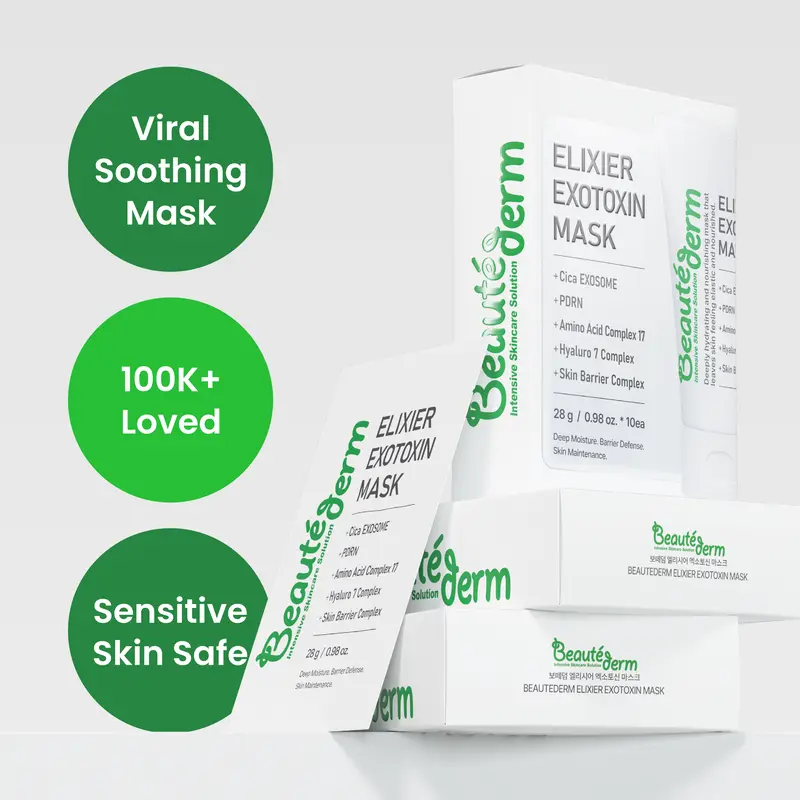 Beautéderm] Elixier Exotoxin Mask 28ml with Squalane Exosomes
