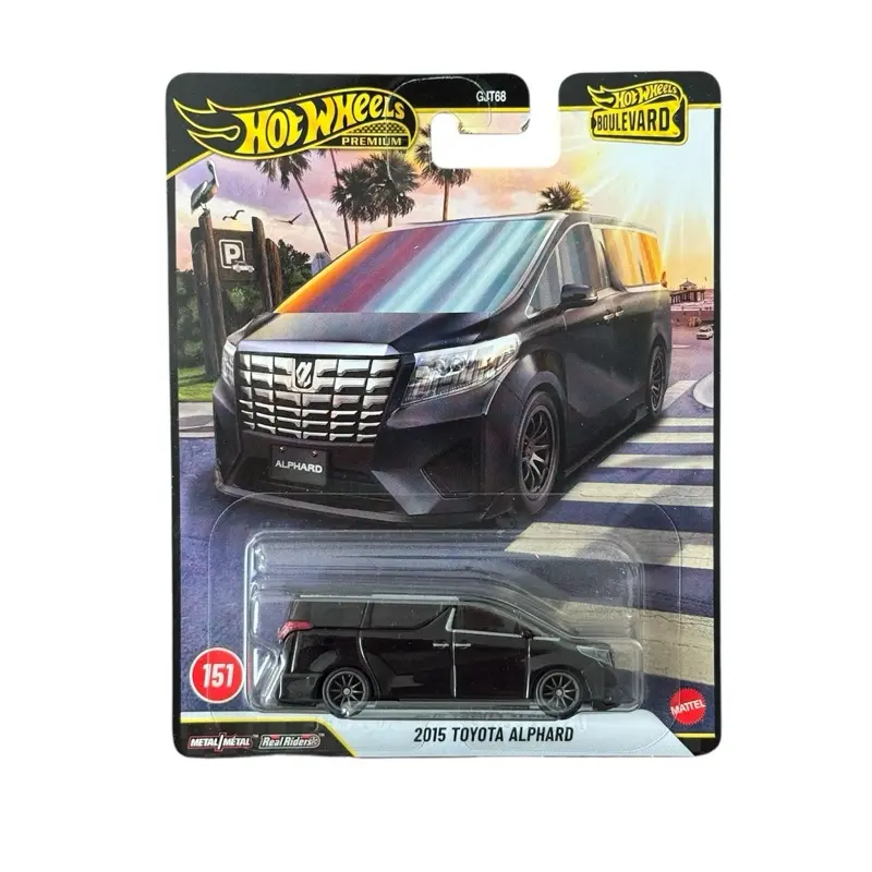 Hot Wheels Premium 2015 Toyota Alphard Minivan Boulevard 151 1:64 Diecast Car, Collectibles, Car Model Replica Diecast Toys