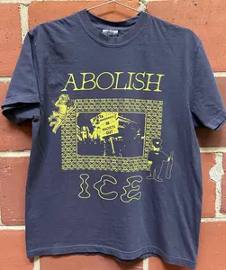 Comfort Color Abolish ICE Shirt | Protest Graphic Tee for Human Rights Supporters, Abolish ICE T-Shirt | Social Justice Activism Tee, Activist T-Shirt | Abolish ICE Protest Graphic Tee