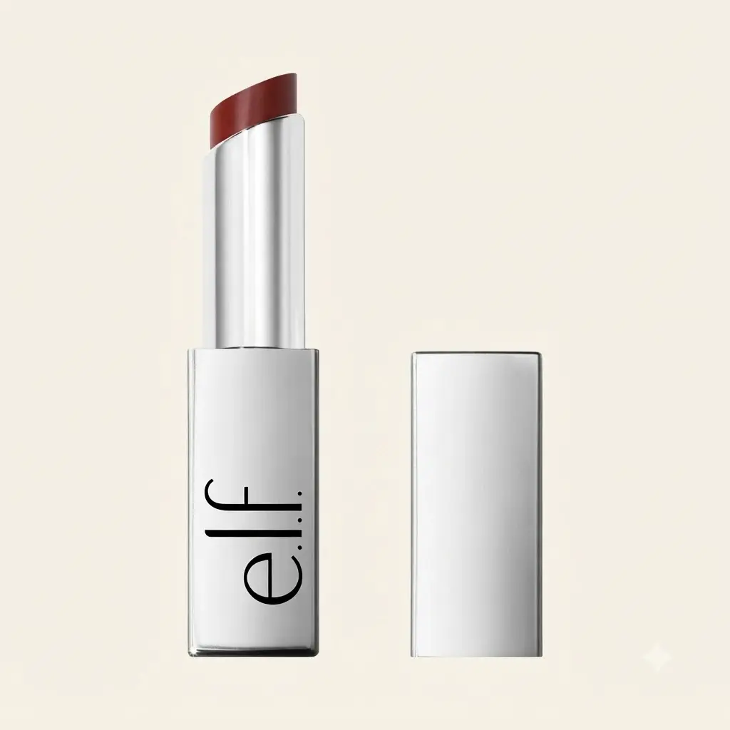 e.l.f. Glow Reviver Lip Oil Stick Jam Packed Tinted Non-Sticky Hydrating Soft-Shine Vegan Cruelty-Free Lip Gloss Balm
