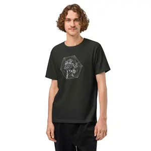 The Clockwork Cartographer — Oversized T-Shirt | Steampunk Fantasy RPG Apparel