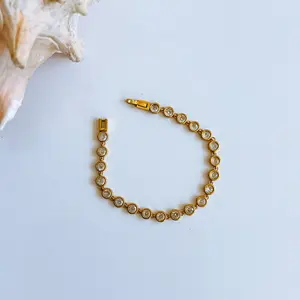 Everyday Gold Tennis Bracelet