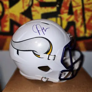 DMV BREAKZ LLC PERSONAL DOME - Justin Jefferson Replica Alt White