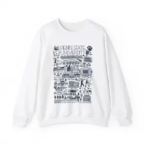 Penn State University Sweatshirt Hoodie T-shirt, College Graduation Gifts, Roommate Gift