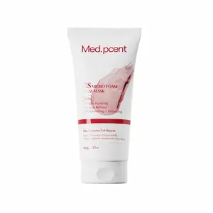[Med.pcent] Micro-Foam Clay Mask | 3-Second Instant Bubble Deep Pore Cleansing Mask with Enzymes | Oil Control, Gentle Exfoliation & Hydration | 90g / 3.17 fl oz